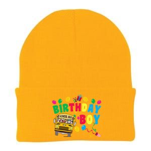 Birthday School Bus Birthday Gift Knit Cap Winter Beanie