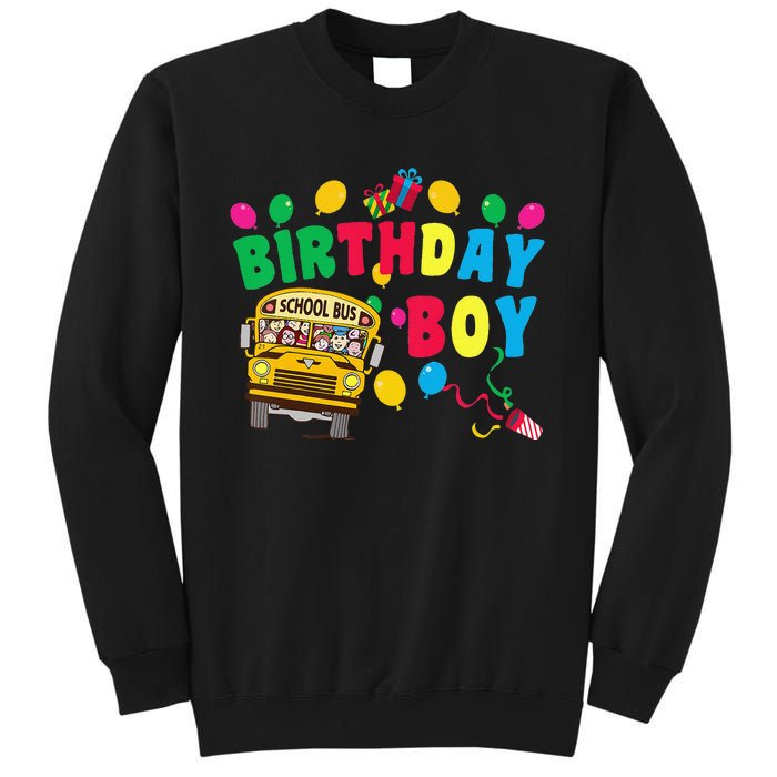 Birthday School Bus Birthday Gift Sweatshirt