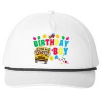 Birthday School Bus Birthday Gift Snapback Five-Panel Rope Hat