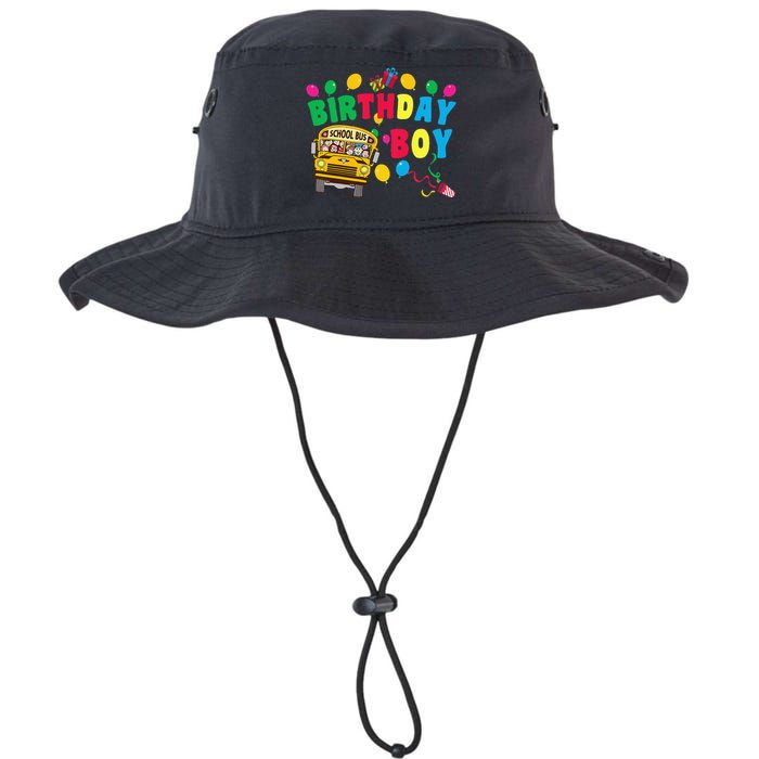 Birthday School Bus Birthday Gift Legacy Cool Fit Booney Bucket Hat