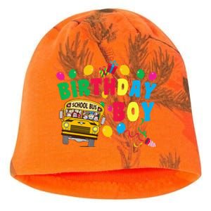 Birthday School Bus Birthday Gift Kati - Camo Knit Beanie