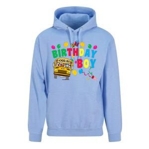 Birthday School Bus Birthday Gift Unisex Surf Hoodie