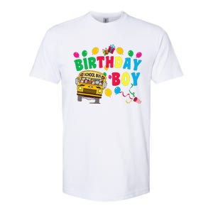 Birthday School Bus Birthday Gift Softstyle CVC T-Shirt