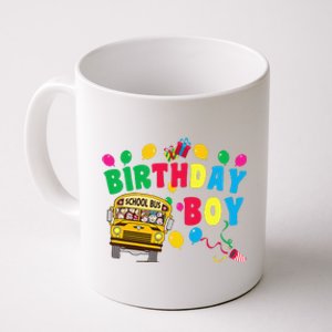 Birthday School Bus Birthday Gift Coffee Mug