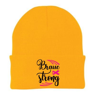 Braue Strong Breast Cancer Knit Cap Winter Beanie