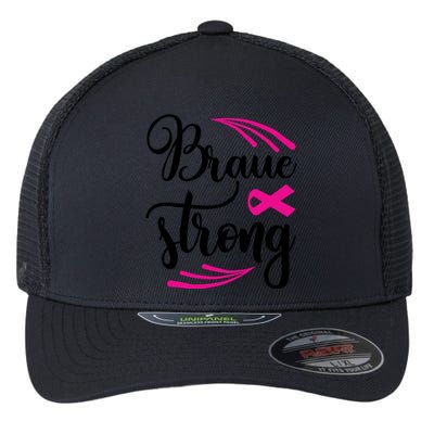 Braue Strong Breast Cancer Flexfit Unipanel Trucker Cap