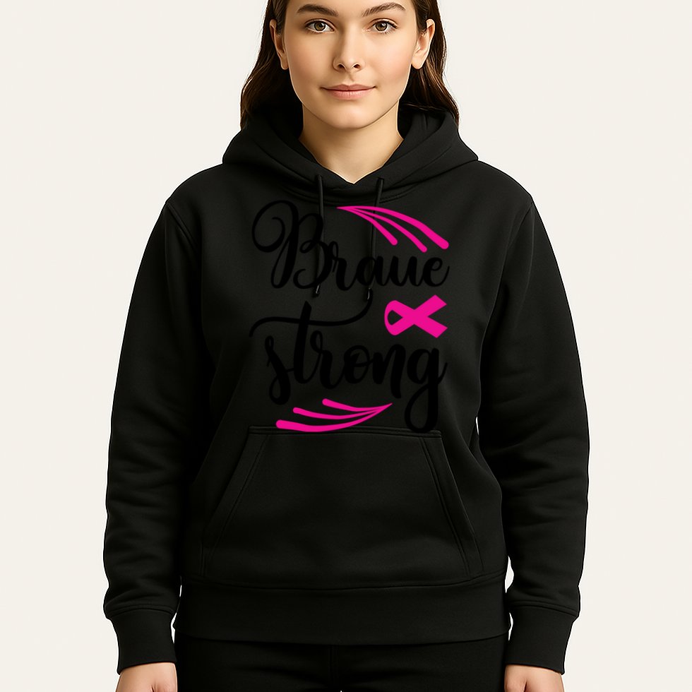 Braue Strong Breast Cancer Hoodie