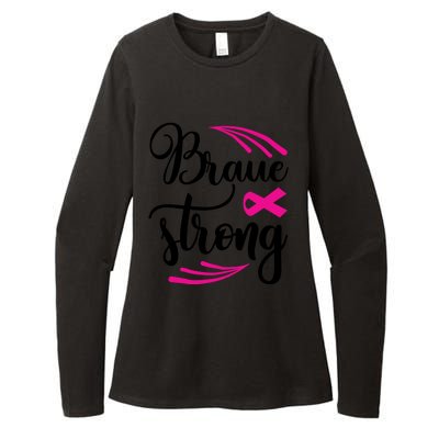 Braue Strong Breast Cancer Womens CVC Long Sleeve Shirt