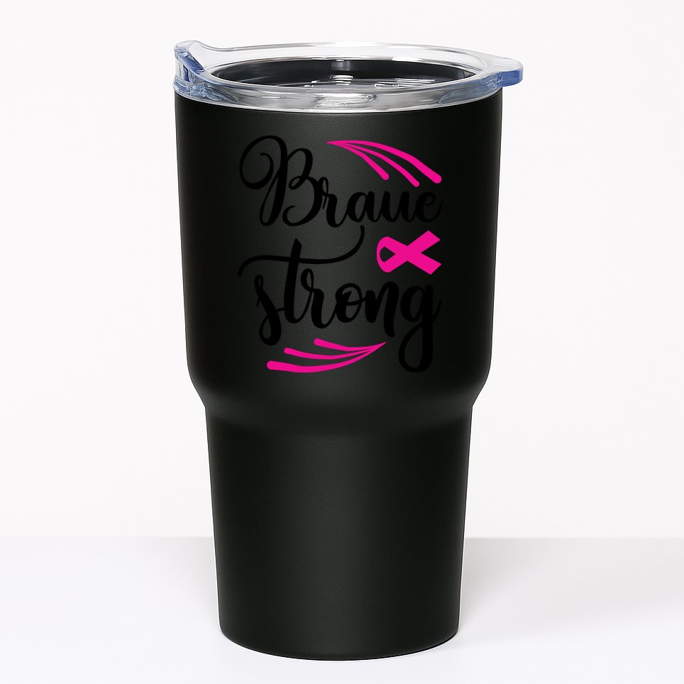 Braue Strong Breast Cancer Tumbler