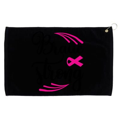 Braue Strong Breast Cancer Grommeted Golf Towel