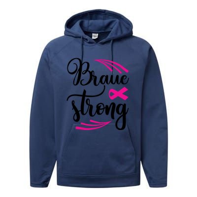 Braue Strong Breast Cancer Performance Fleece Hoodie