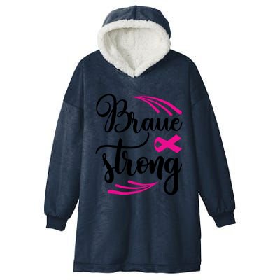 Braue Strong Breast Cancer Hooded Wearable Blanket