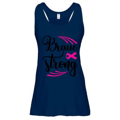 Braue Strong Breast Cancer Ladies Essential Flowy Tank