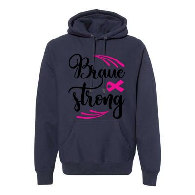 Braue Strong Breast Cancer Premium Hoodie