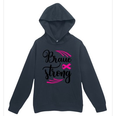 Braue Strong Breast Cancer Urban Pullover Hoodie