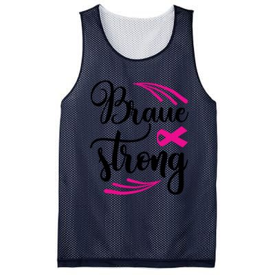 Braue Strong Breast Cancer Mesh Reversible Basketball Jersey Tank