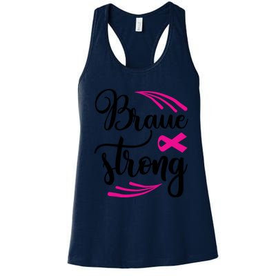 Braue Strong Breast Cancer Women's Racerback Tank