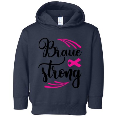 Braue Strong Breast Cancer Toddler Hoodie