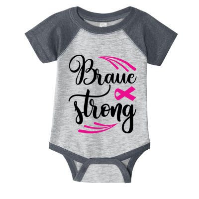 Braue Strong Breast Cancer Infant Baby Jersey Bodysuit