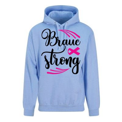 Braue Strong Breast Cancer Unisex Surf Hoodie