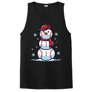 Baseball Snowman PosiCharge Competitor Tank