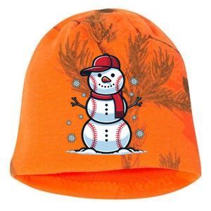 Baseball Snowman Kati - Camo Knit Beanie