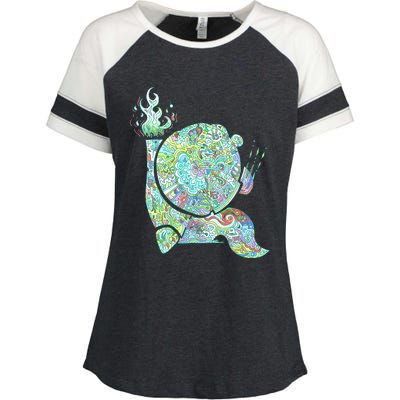 Burning Snail Enza Ladies Jersey Colorblock Tee