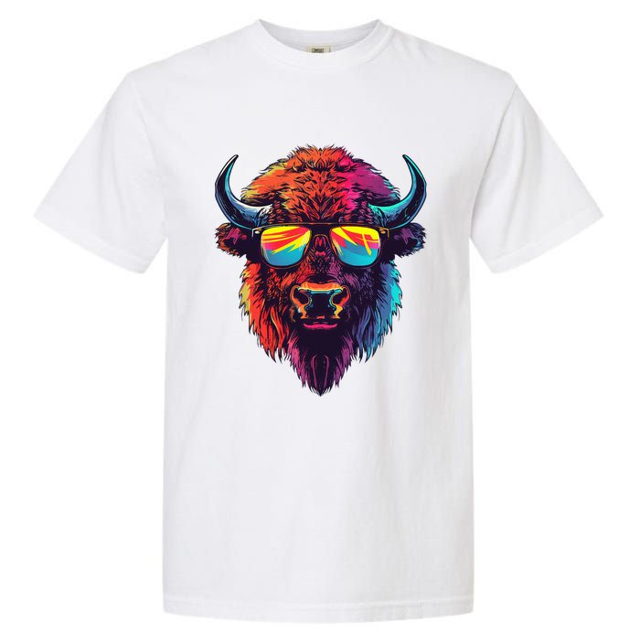 Bison Sunglasses Garment-Dyed Heavyweight T-Shirt