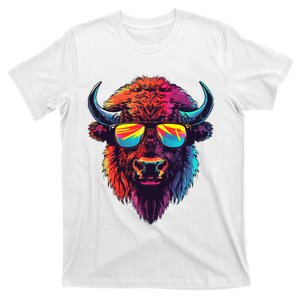 Bison Sunglasses T-Shirt