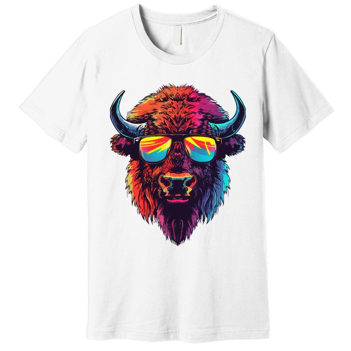 Bison Sunglasses Premium T-Shirt