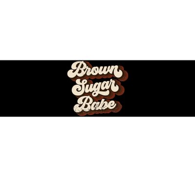 Brown Sugar Babe Proud African American Black  Pride Bumper Sticker