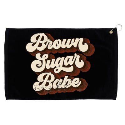 Brown Sugar Babe Proud African American Black  Pride Grommeted Golf Towel