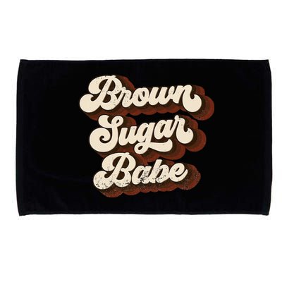 Brown Sugar Babe Proud African American Black  Pride Microfiber Hand Towel