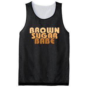 Brown Sugar Babe Proud Black Women African Pride Mesh Reversible Basketball Jersey Tank