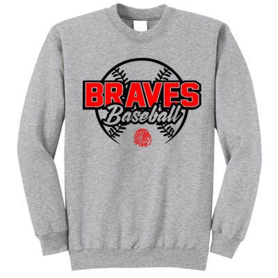 Baseball Sport Braves Baseball Tall Sweatshirt