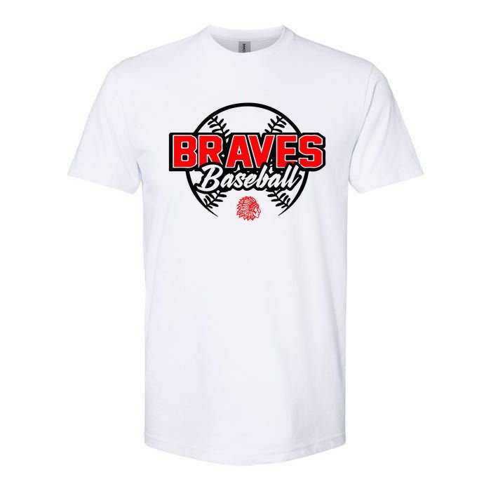 Baseball Sport Braves Baseball Softstyle CVC T-Shirt