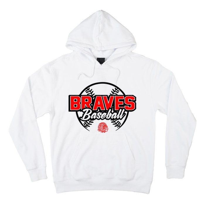 Baseball Sport Braves Baseball Hoodie