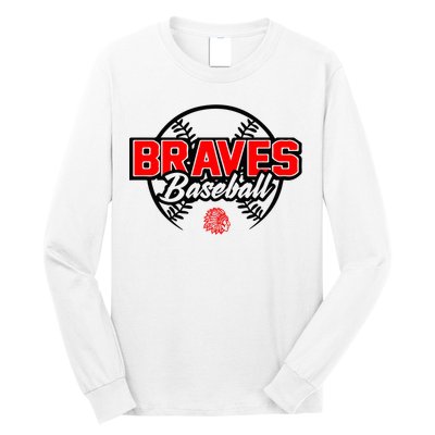 Baseball Sport Braves Baseball Long Sleeve Shirt