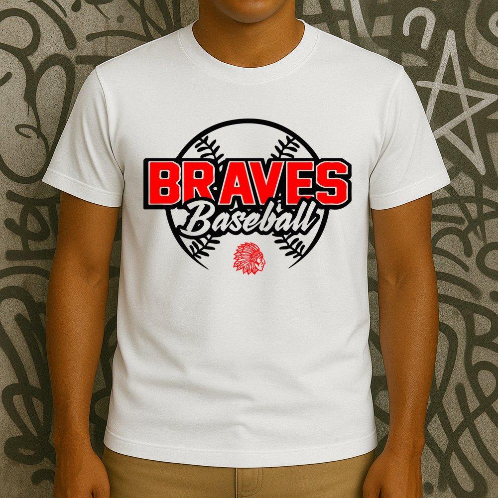 Baseball Sport Braves Baseball T-Shirt