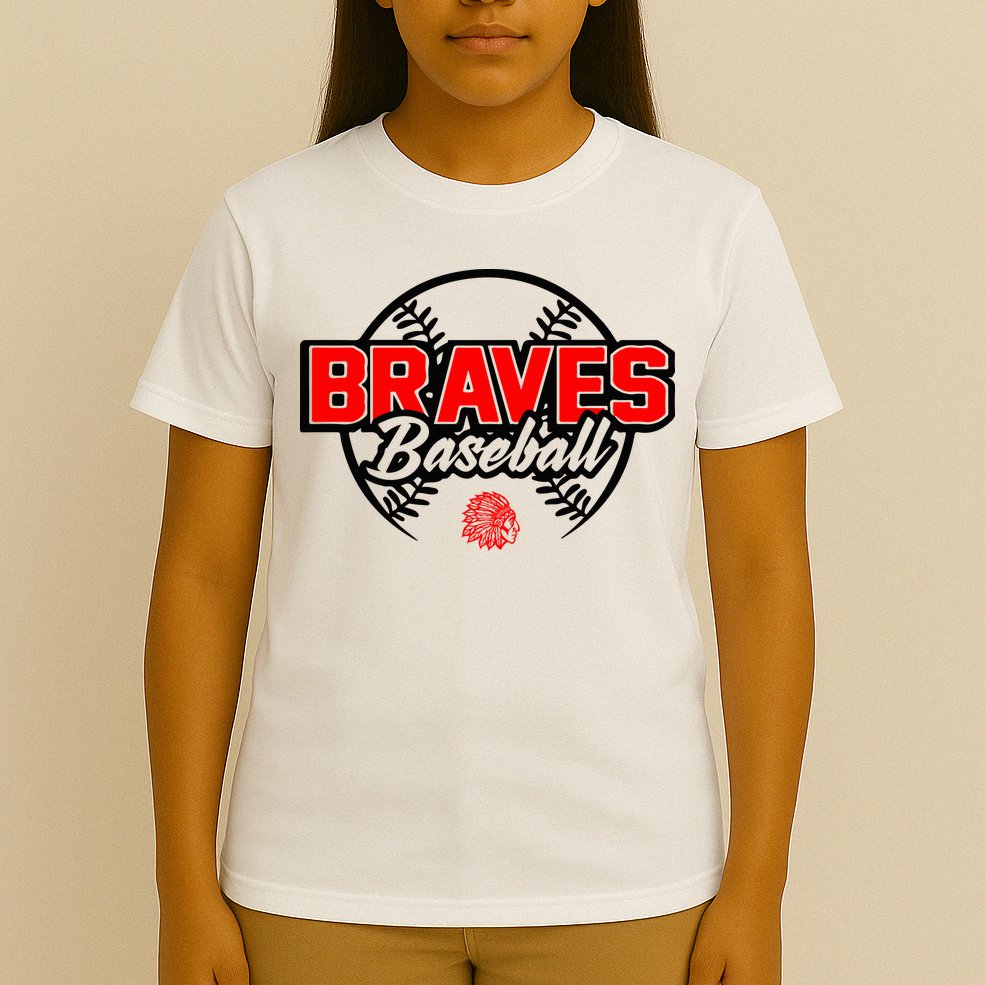 Baseball Sport Braves Baseball T-Shirt