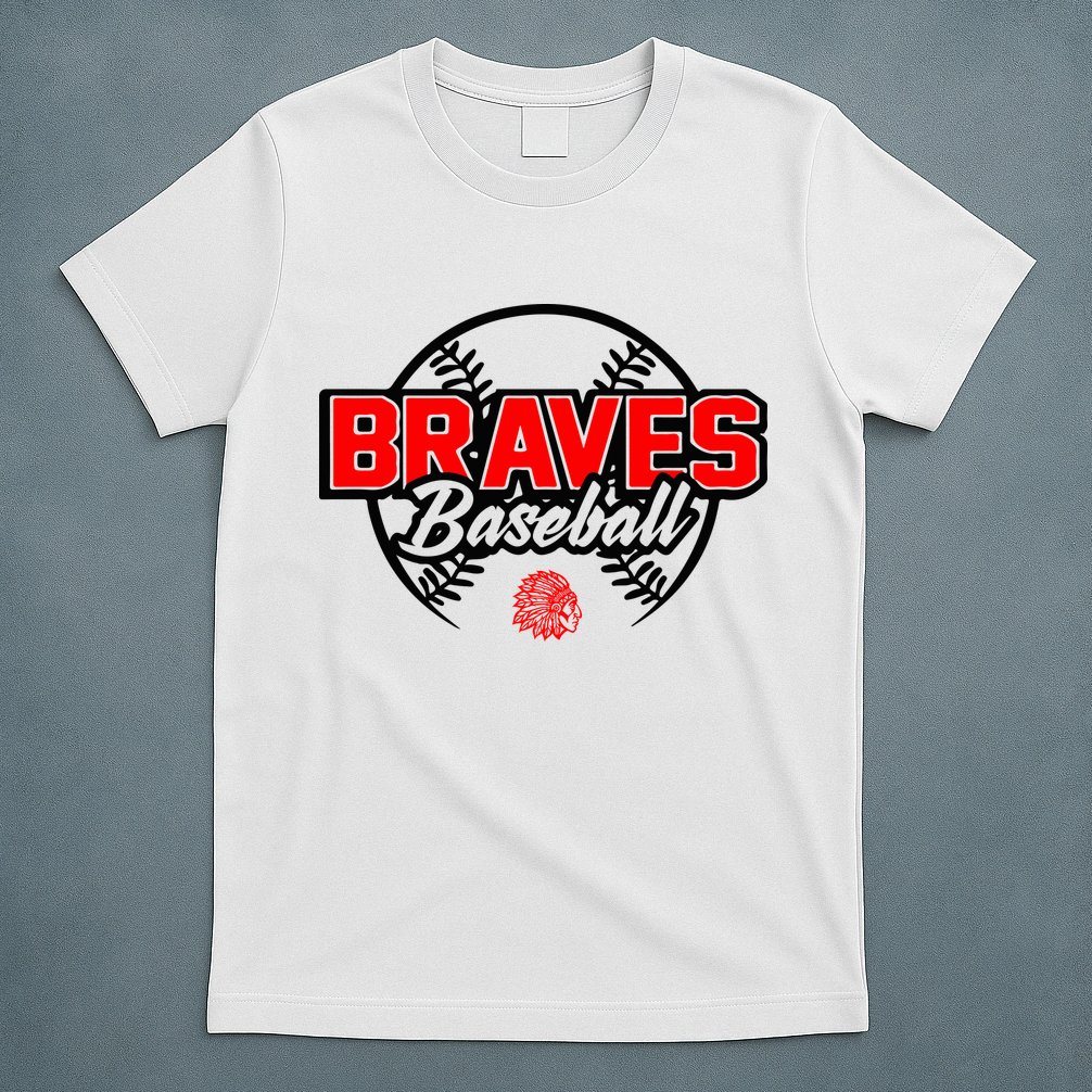 Baseball Sport Braves Baseball T-Shirt