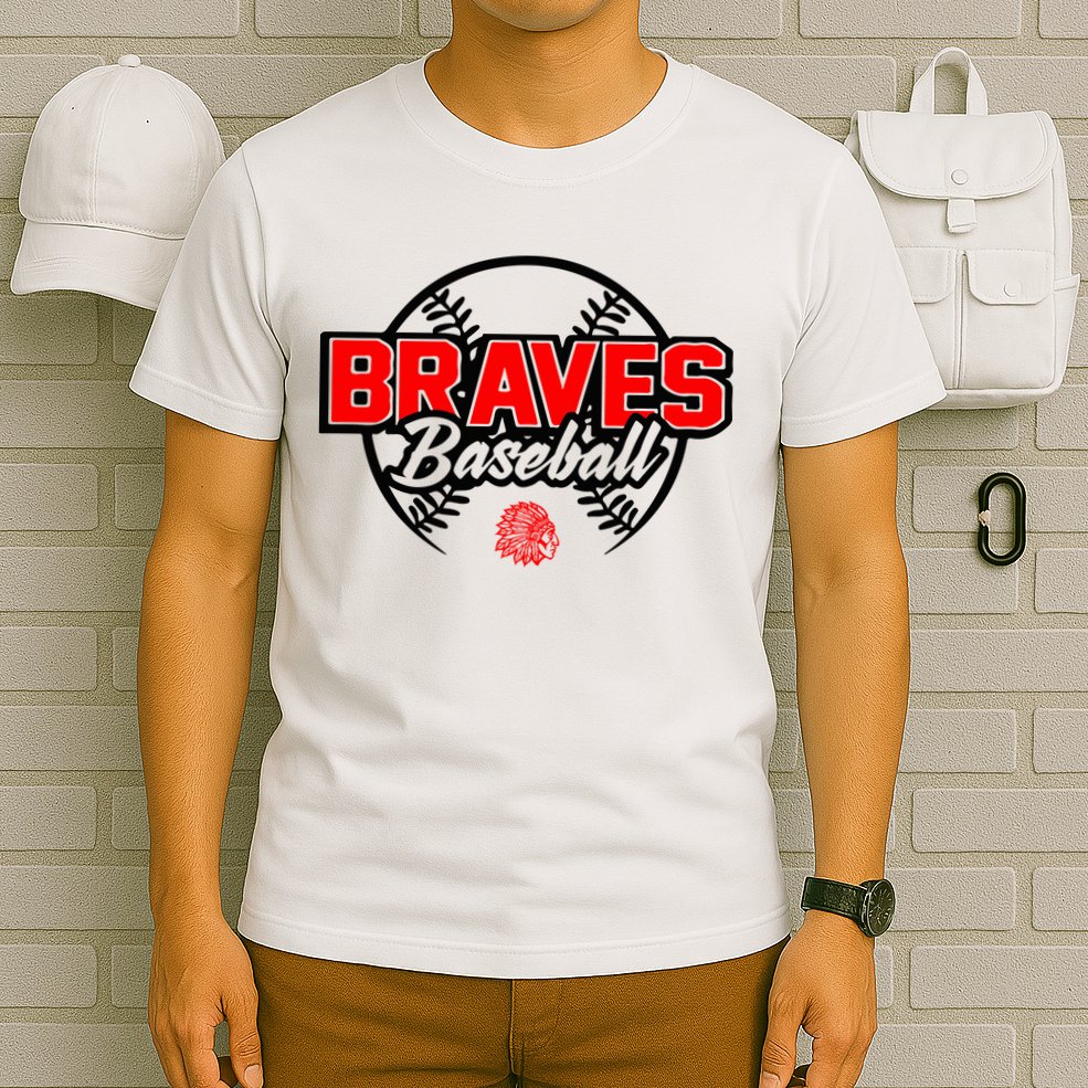 Baseball Sport Braves Baseball T-Shirt