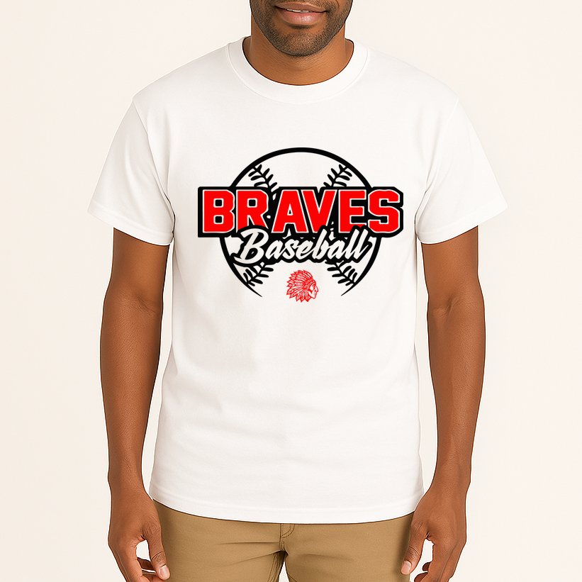 Baseball Sport Braves Baseball Tall T-Shirt