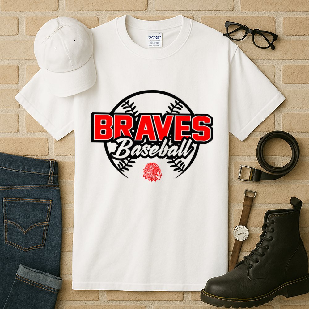 Baseball Sport Braves Baseball Tall T-Shirt