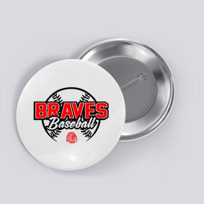 Baseball Sport Braves Baseball Button