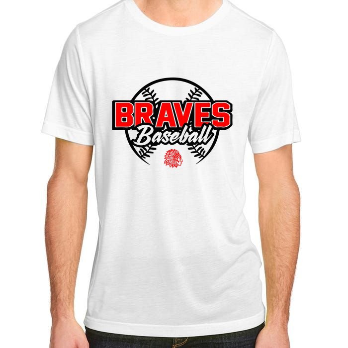 Baseball Sport Braves Baseball Adult ChromaSoft Performance T-Shirt