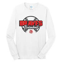 Baseball Sport Braves Baseball Tall Long Sleeve T-Shirt