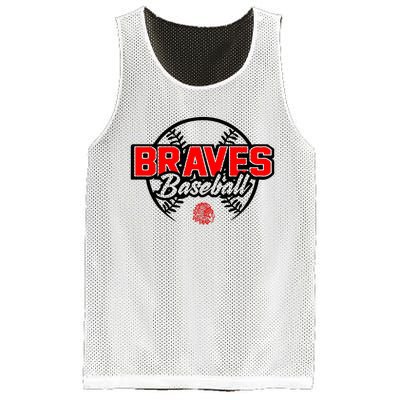 Baseball Sport Braves Baseball Mesh Reversible Basketball Jersey Tank