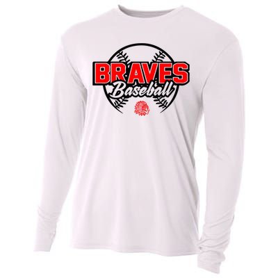 Baseball Sport Braves Baseball Cooling Performance Long Sleeve Crew