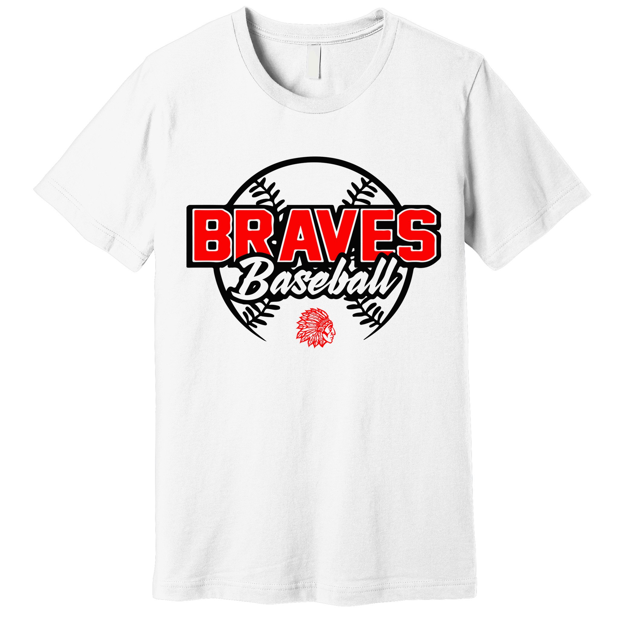 Baseball Sport Braves Baseball Premium T-Shirt